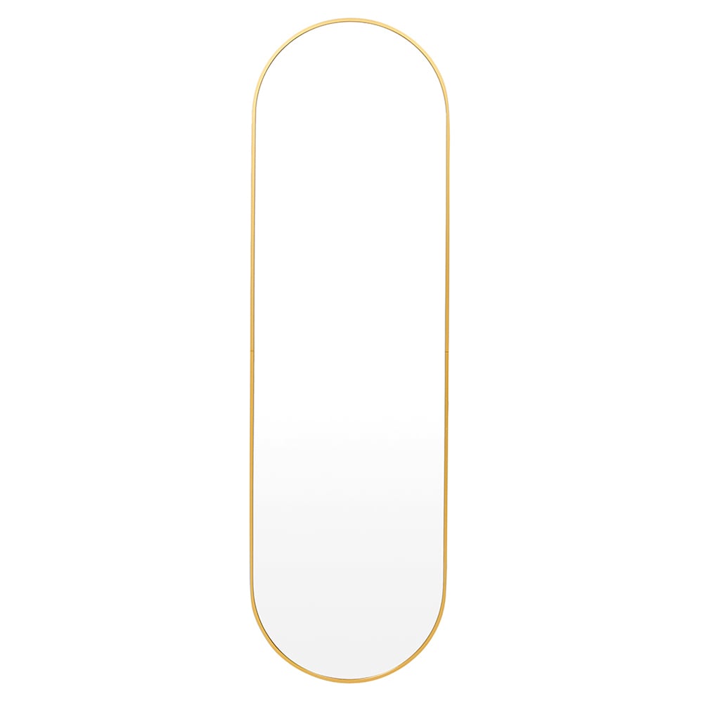 Halo Oval Metal Wall Mirror