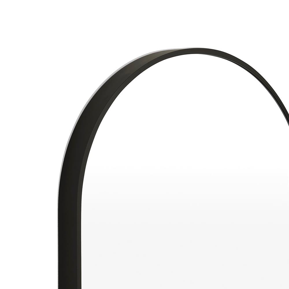 Halo Oval Metal Wall Mirror