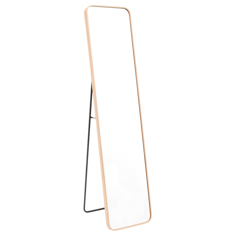 Halo Curve Standing Mirror