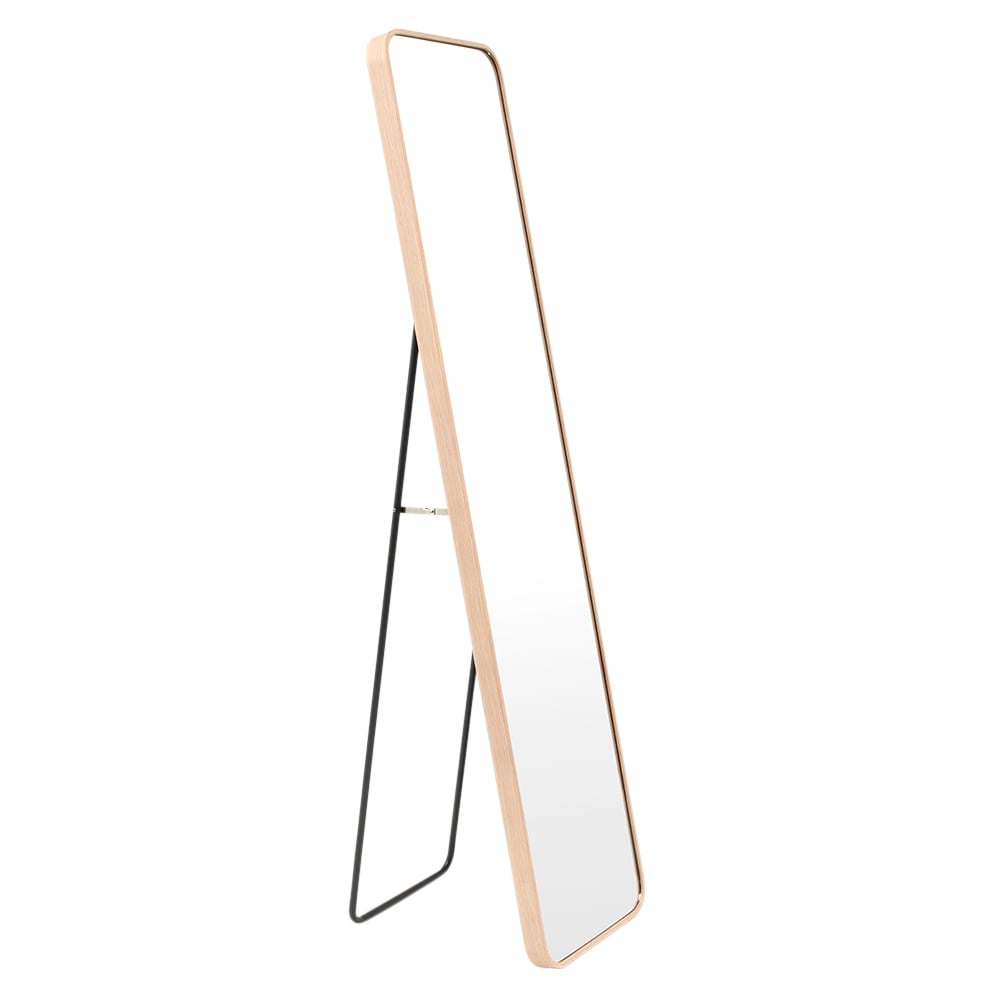 Halo Curve Standing Mirror