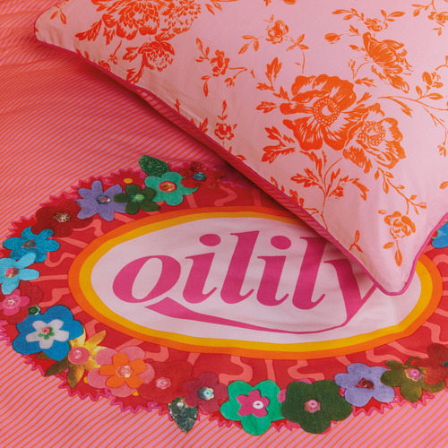 Pink Prom Flowers Cotton Single Quilt Cover Set