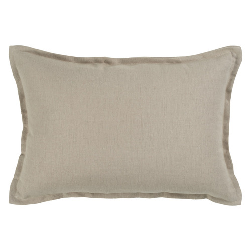 MaisonbyRapee Lido Rectangular Linen-Blend Cushion | Temple & Webster