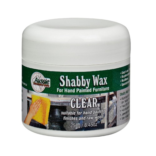 AussieFurnitureCare Clear Shabby Wax Paste The Build by Temple & ster