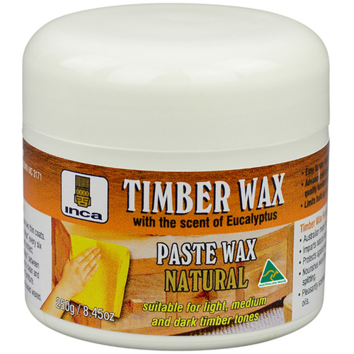 Natural 250g Furniture Paste Wax Temple & ster