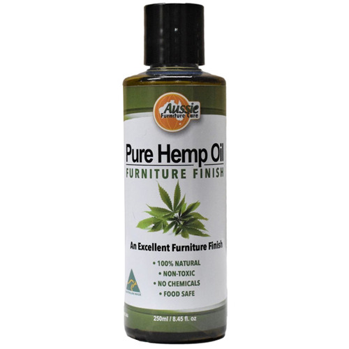 250ml Pure Hemp Oil Furniture Finish Temple & ster