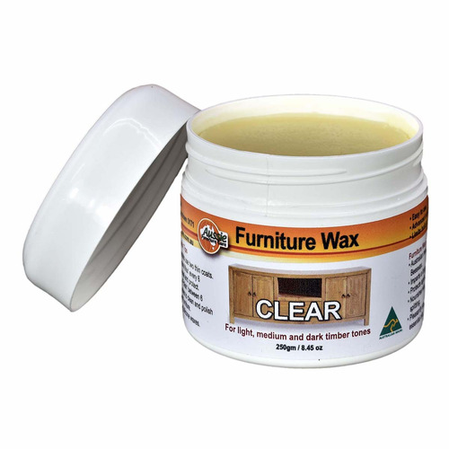 AussieFurnitureCare Clear Furniture Wax Polish Temple & Webster