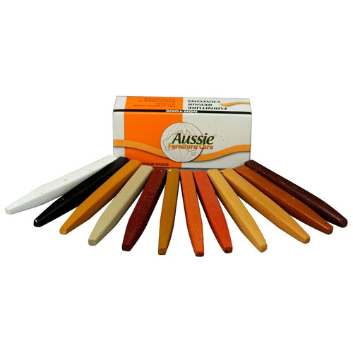 12 Piece Furniture Repair Crayon Set