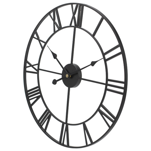 Toki Black Carl Wall Clock