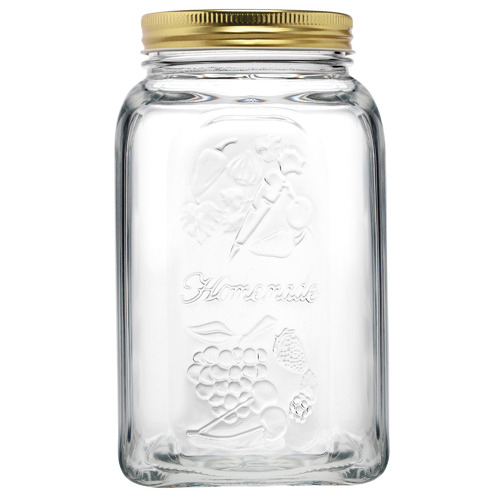 Homemade 1500ml Glass Jar