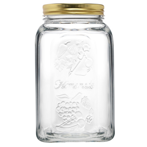 Homemade 1500ml Glass Jar