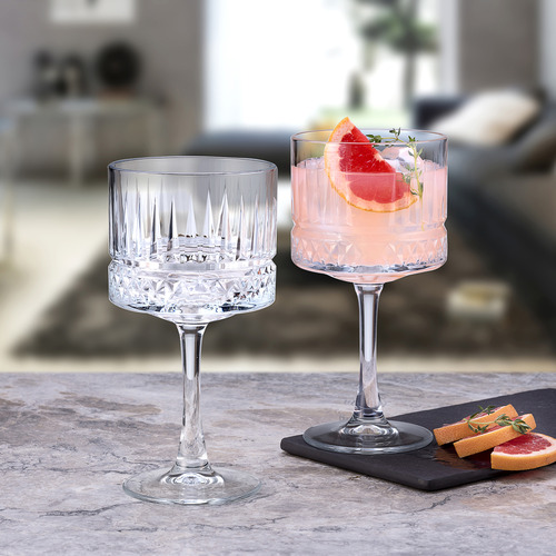 12 Piece Elysia Cocktail Hour Glass Set