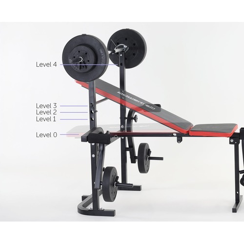 Powertrain Home Gym Bench Press Temple Webster