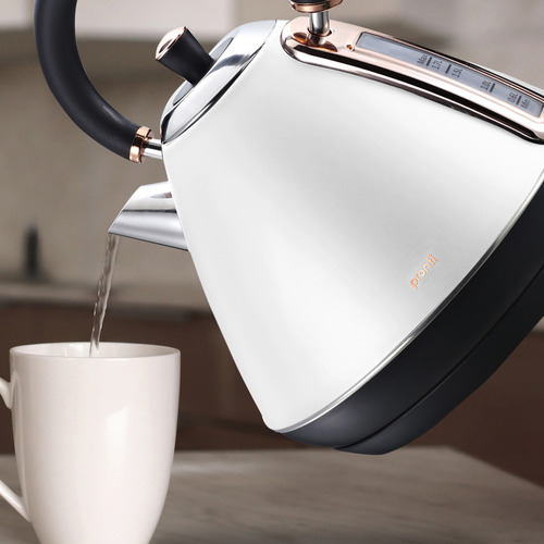 3 Piece Xavier Toaster, Kettle & Espresso Machine Set