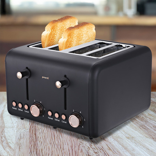 Xavier 4 Slice Stainless Steel Toaster