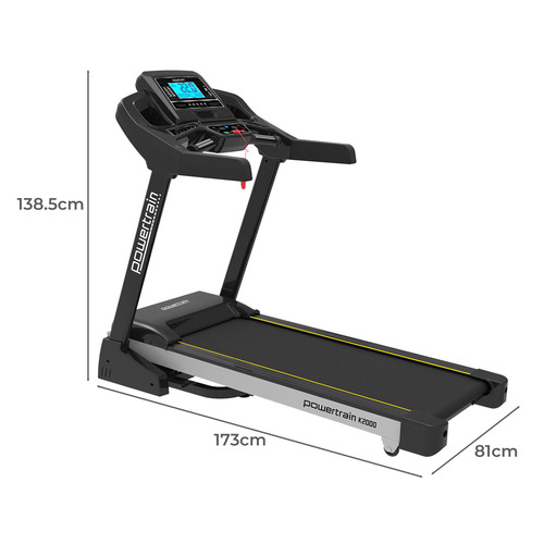 Lucas Steel Foldable Electric Treadmill
