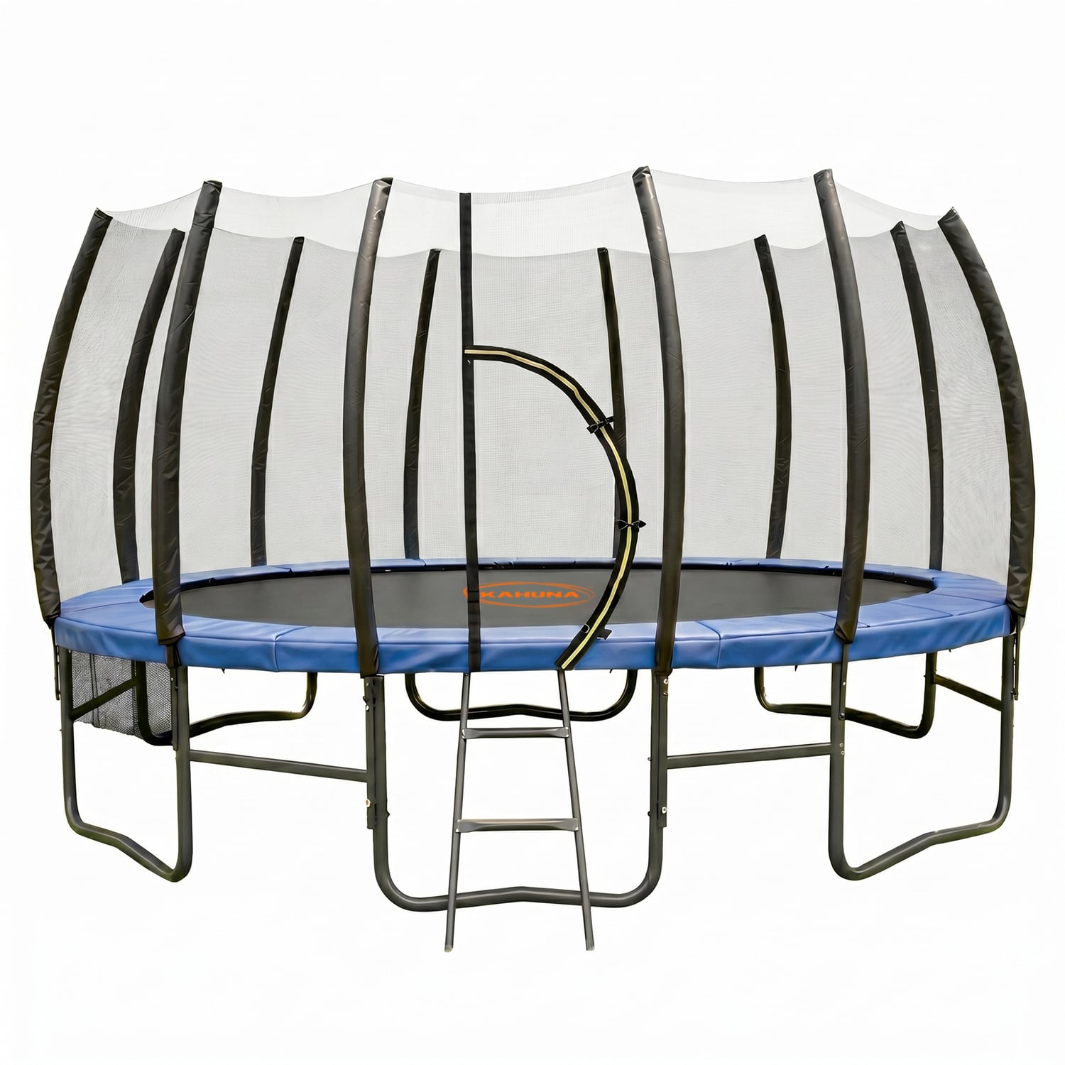 Kahuna Springless Trampoline with Basketball Set
