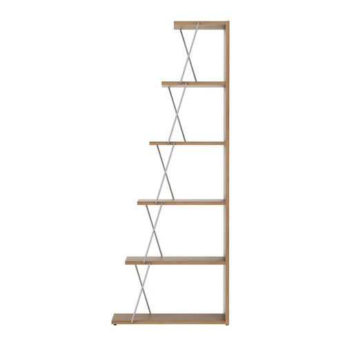 Core Living Damia 5 Tier Ladder Bookshelf Temple & ster