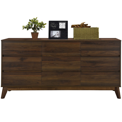 Kodu Walnut Anderson Chest Of Drawers Reviews Temple Webster