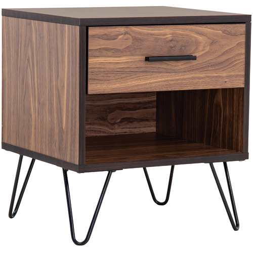 Kodu Walnut Melvin Side Table & Reviews Temple & ster