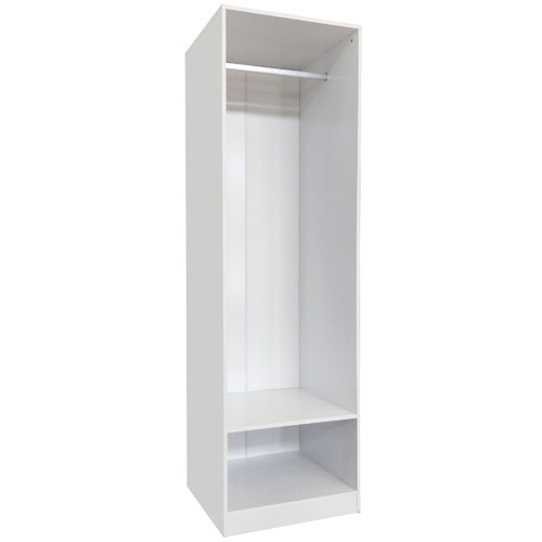 White Kodu Wardrobe With Hanging Rail Temple Webster