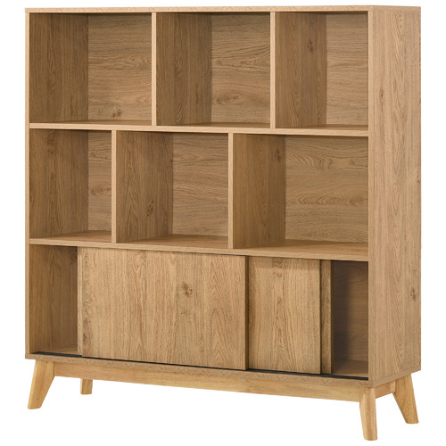Anderson 6 Shelf Multi-Functional Display Cabinet