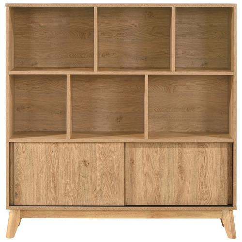 Anderson 6 Shelf Multi-Functional Display Cabinet