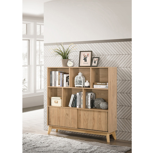 Anderson 6 Shelf Multi-Functional Display Cabinet