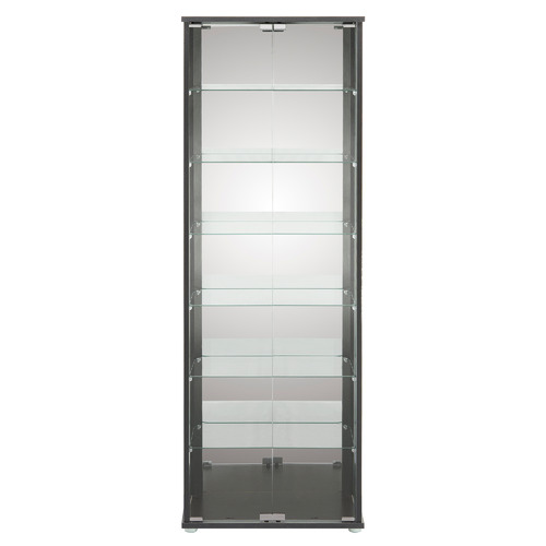 Core Living Waldo 2 Door Glass Display Cabinet | Temple & Webster