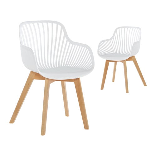Lilly Beech Wood Dining Chairs
