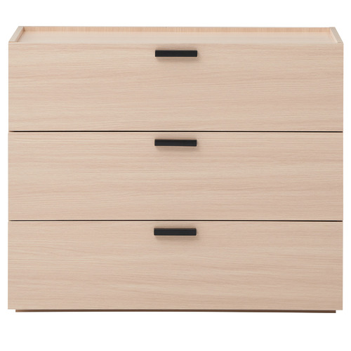 Light Oak Marriott 3 Drawer Chest