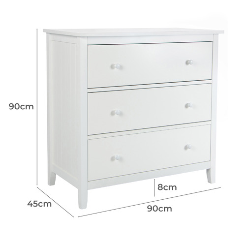 Core Living Glacier Chest of Drawers | Temple & Webster