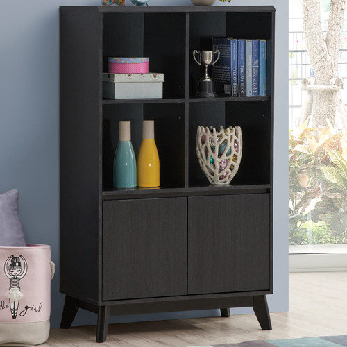 Core Living Anderson 4 Shelf Display Bookcase | Temple & Webster