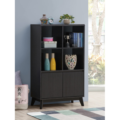 Core Living Anderson 4 Shelf Display Bookcase | Temple & Webster