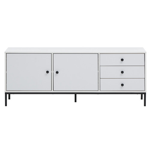 Julian 2 Door 3 Drawer Wooden Sideboard