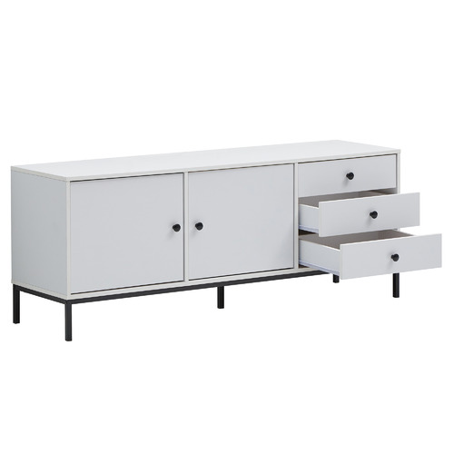 Julian 2 Door 3 Drawer Wooden Sideboard