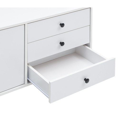 Julian 2 Door 3 Drawer Wooden Sideboard