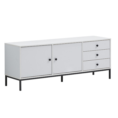 Julian 2 Door 3 Drawer Wooden Sideboard