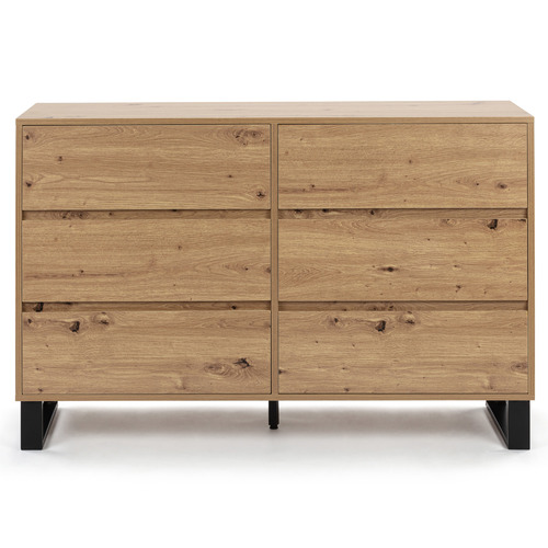 Natural Cohen 6 Drawer Chest