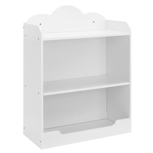 Kids' White Cloud Bookcase