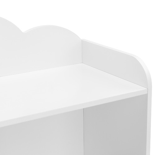 Kids' White Cloud Bookcase