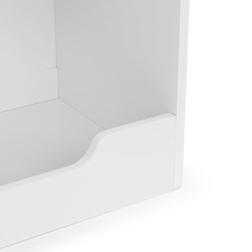 Kids' White Cloud Bookcase
