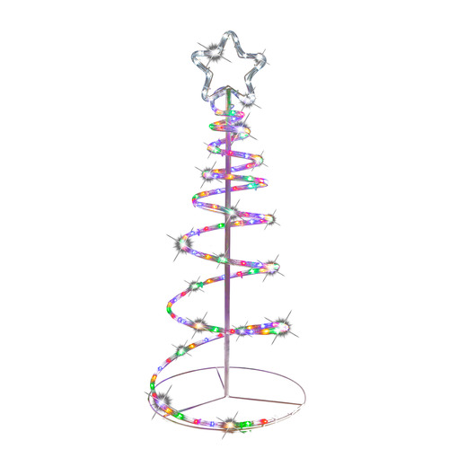 Jangle Flashing Spiral Tree LED Ropelight | Temple & Webster