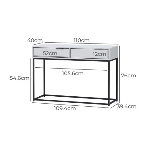 Sabrina-2-Drawer-Console-Table