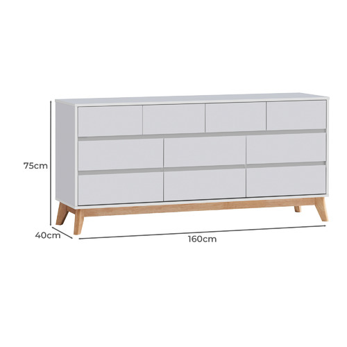 Jara 10 Drawer Chest