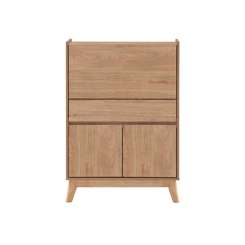 Core Living Anderson 2 Swing Door Drawer Chest | Temple & Webster
