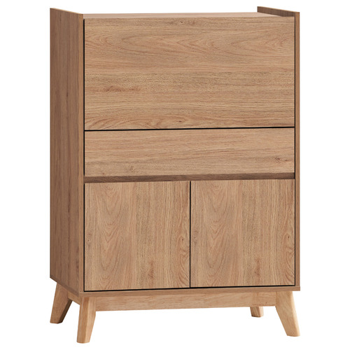 Core Living Anderson 2 Swing Door Drawer Chest | Temple & Webster