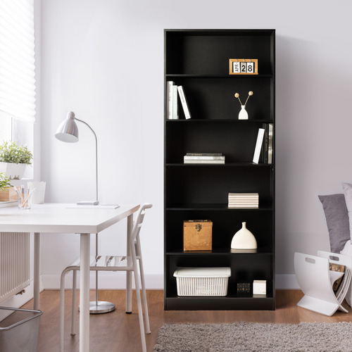 Belle-78cm-6-Tier-Bookcase