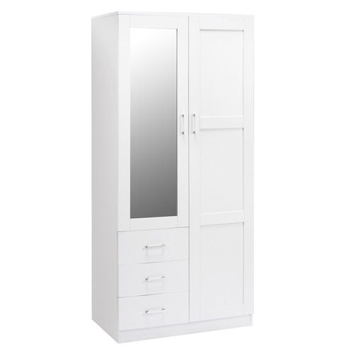 Diya 3 Drawer 2 Door Wardrobe