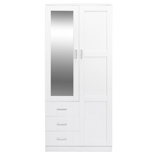 Diya 3 Drawer 2 Door Wardrobe
