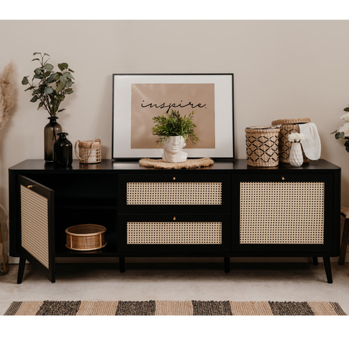 Gable 2 Door 2 Drawer TV Unit